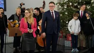 Na miejscu obecna była również ministra do spraw społeczeństwa obywatelskiego Agnieszka Buczyńska