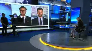 
Michał Wawrykiewicz, Krzysztof Śmiszek w "Faktach po Faktach"