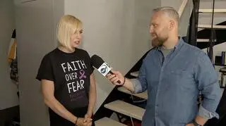 Pani Ania w rozmowie z reporterem TVN24 Tomaszem Mildynem