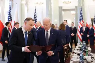 Zakończyły się rozmowy Bidena i Dudy