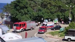 Mężczyznę reanimowali plażowicze