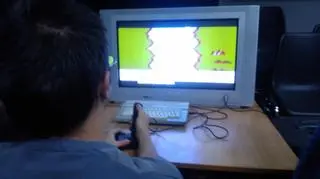 Na miejscu można też pograć w stare gry