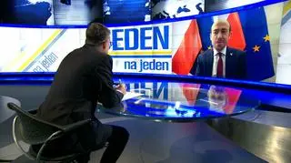 Borys Budka był gościem "Jeden na jeden"