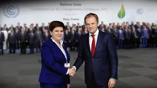 30.11.2015 | Szczyt klimatyczny z pytaniami o klimat polityczny. Tusk wita się z Szydło, w kuluarach rozmowa Putin-Obama