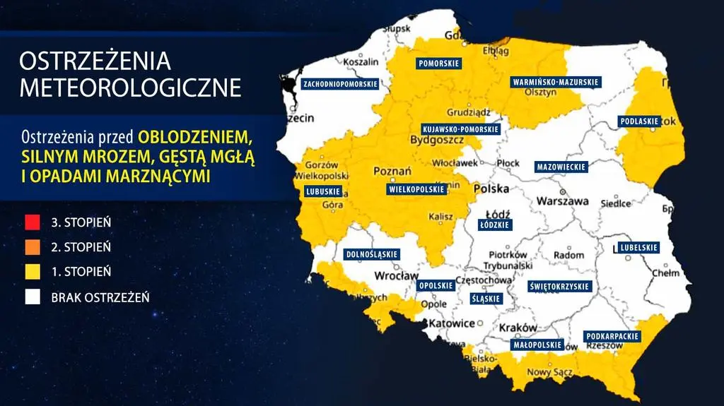 Ostrzeżenia meteorologiczne IMGW