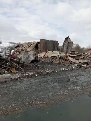 Ukraińskie miasto Sumy po rosyjskim bombardowaniu (wtorek, 8 marca)