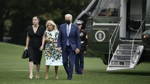Samolot "omyłkowo wleciał w zabezpieczony obszar". Prezydent Biden i pierwsza dama ewakuowani 