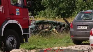 Zginęli wszyscy pasażerowie samochodu, pasażerowie pociągu nie ucierpieli