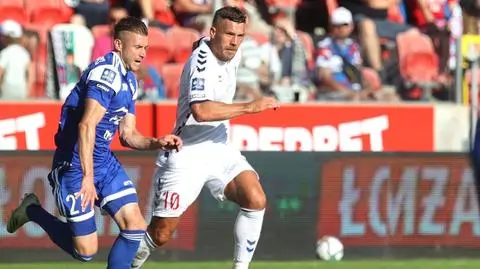 Pierwsza wygrana Podolskiego w Górniku. Jagiellonia liderem