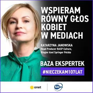 Wspieram równy głos kobiet w mediach