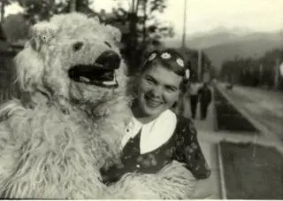 Lucyna Lesińska, Zakopane, 1936 r.