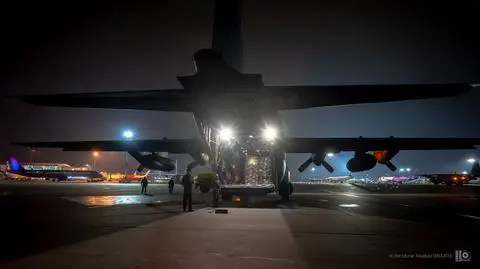 Samoloty, które wyleciały z Polski po grupę polskich obywateli ewakuowanych ze Strefy Gazy, przyleciały do Egiptu