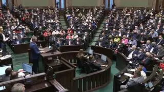 Elżbieta Witek "straciła dzisiaj prawo do tego, by być dalej marszałkiem tej izby"