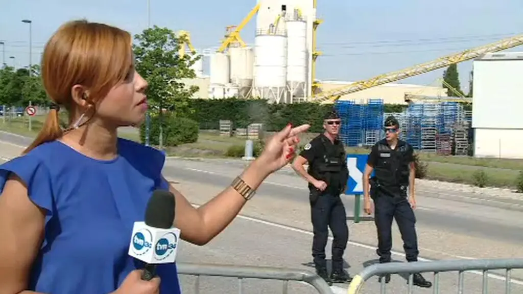 Reporterka TVN24 na miejscu zamachu we Francji