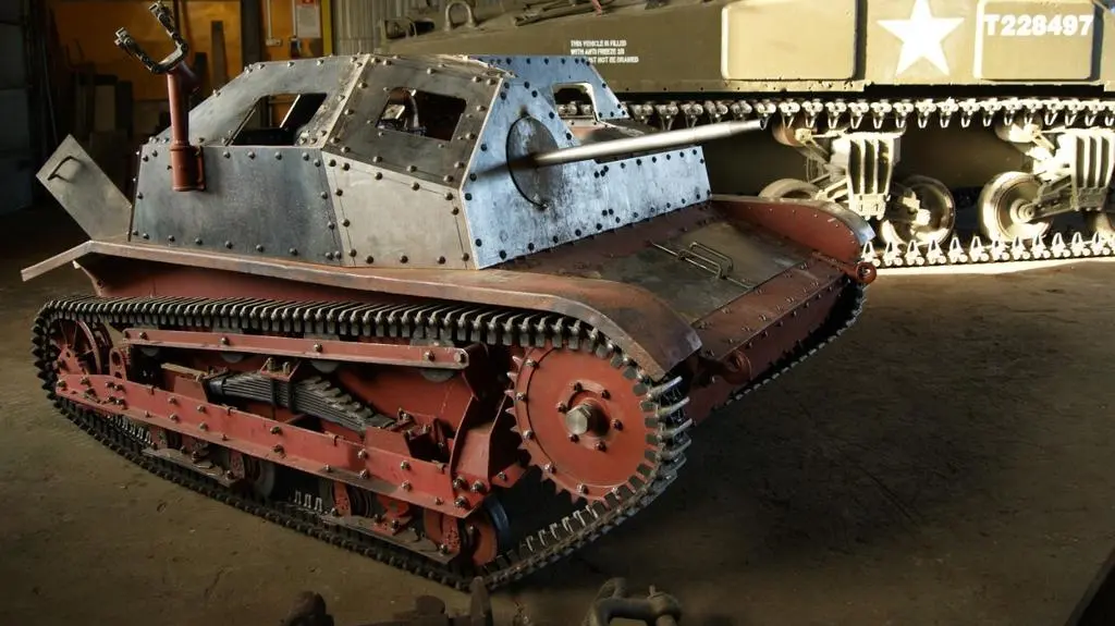 Tankietka przeszła generalny remont