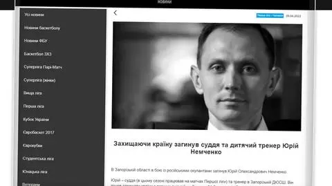 Ukraiński trener zginął na froncie. Osierocił trójkę dzieci