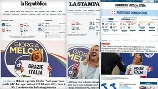 Włoska prasa o zwycięstwie Meloni