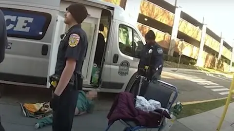 Policja udostępniła nagranie z interwencji