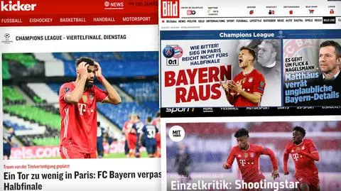 "Bayern wylądował na ziemi". Niemieckie media zapowiadają "ważne decyzje w Monachium"