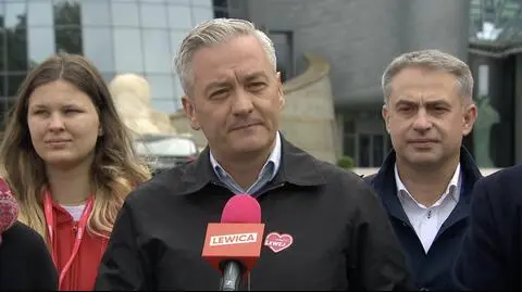 Biedroń o poniedziałkowej debacie wyborczej