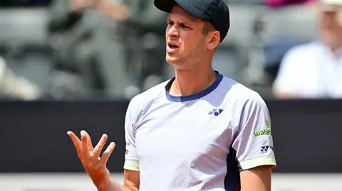 Koszmarna liczba błędów i przełamań. Hurkacz za burtą w Rzymie