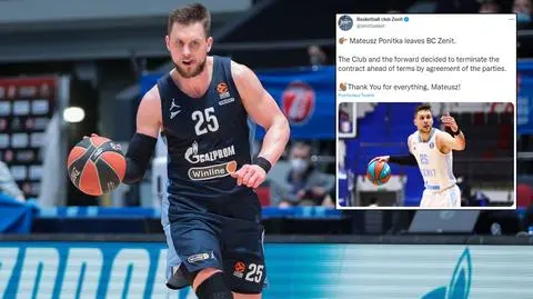 Mateusz Ponitka rozwiązał kontrakt z Zenitem Sankt Petersburg