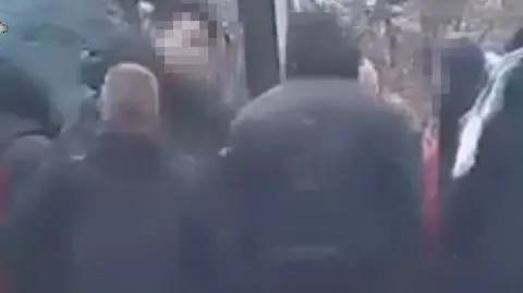 Kadr z filmu, który jest dowodem w sprawie