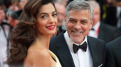 George Clooney z żoną, Amal Clooney