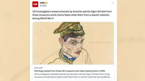Dzieła Egona Schielego skonfiskowane z muzeów. Miały zostać skradzione przez nazistów