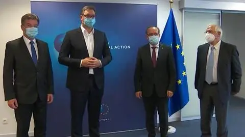 Deklaracje Serbii i Kosowa "budzą poważne zaniepokojenie" w Brukseli