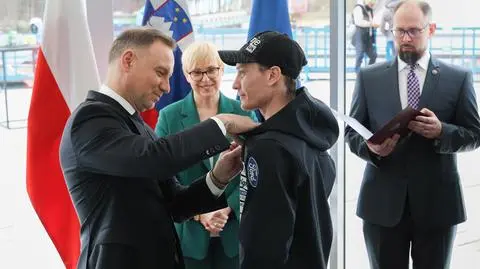 Piękna uroczystość w Planicy. Prezydent Polski odznaczył zagranicznego skoczka