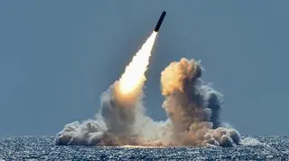 Wystrzelenie pocisku balistycznego Trident II