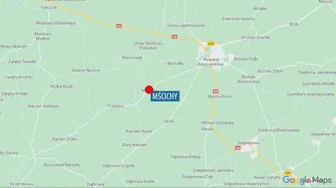 Motocyklista zginął w zderzeniu z łosiem. 13-letni pasażer trafił do szpitala 
