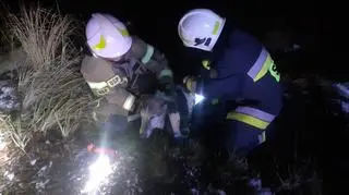 Na pomoc ruszyli strażacy 