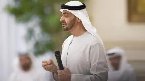 Ze Zjednoczonych Emiratów Arabskich z wizytą u Putina