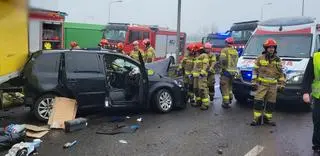 Wypadek na obwodnicy Trójmiasta, są ranni
