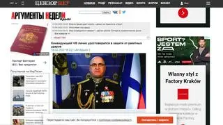 Rosyjskie media o krążowniku Moskwa kilka dni przed rozpoczęciem rosyjskiej inwazji na Ukrainę