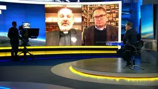 Ksiądz Tadeusz Isakowicz-Zaleski i publicysta Tomasz Terlikowski byli gośćmi środowego wydania "Faktów po Faktach"