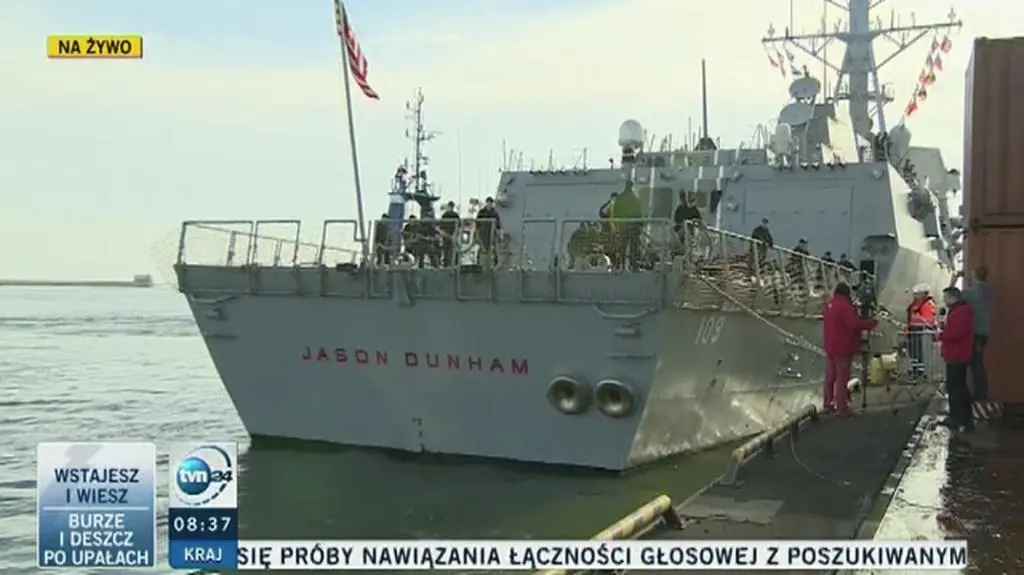 USS Jason Dunham już w Gdyni