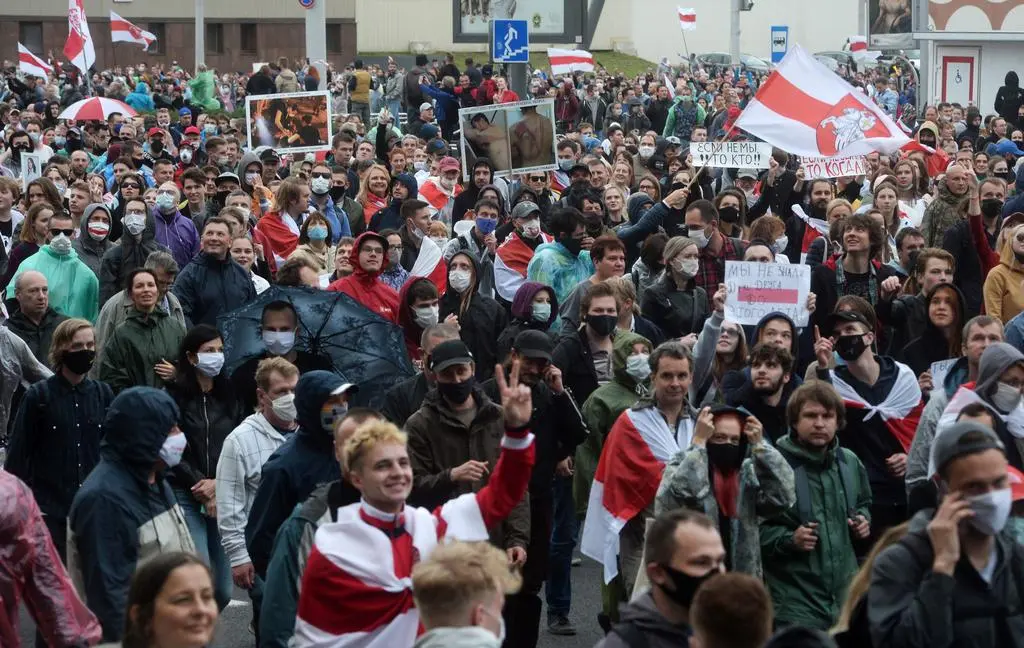 Protesty na Białorusi