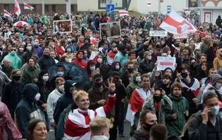 Protesty na Białorusi