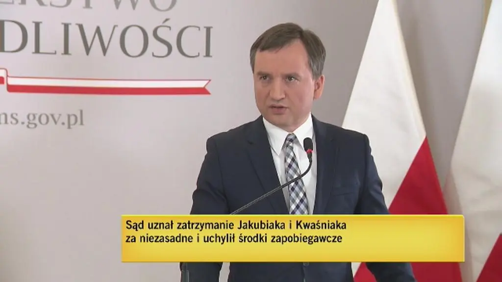 Ziobro: decyzja sądu ws. szefów KNF jest niesłuszna