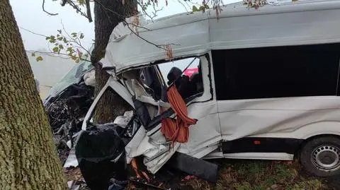 Tragiczny wypadek w Lubelskiem. Nie żyją dwie kobiety i małe dziecko. Siedem osób w szpitalu
