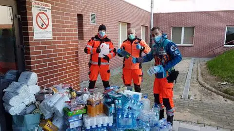 Pomagają w transporcie darów od tych, którzy chcą coś przekazać dla tych, którzy potrzebują