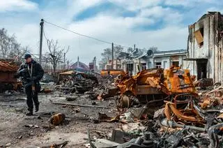 Trościaniec po rosyjskiej okupacji 