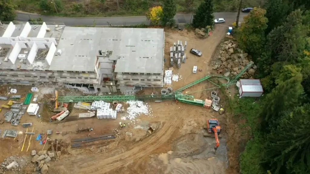 The crane operator died in hospital