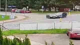 Wypadek na skrzyżowaniu w Kłodzku