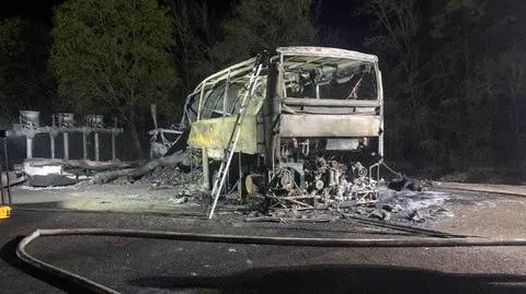Zderzenie autobusu, busa i cysterny na zachodzie Ukrainy