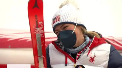 Jej trzecia katastrofa. Mikaela Shiffrin wybucha śmiechem