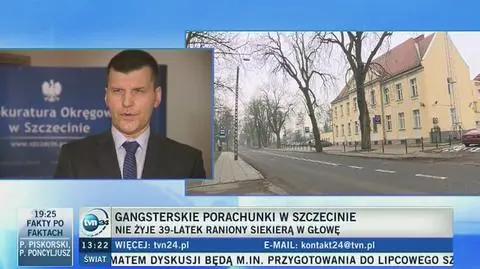 Prokratura w Szczecinie wszczęła śledztwo ws. krwawego napadu